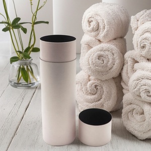 High Quality Custom Black <b>Cardboard</b> Cylindrical Paper <b>Tube</b> Eco-Friendly Biodegradable Recyclable Cosmetic Essential Oil Gift - Product Image 2