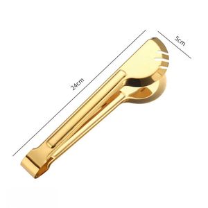 Kitchen Gadgets Metal Food Clip Hotel Service Stainless Steel Bread <strong>Cake</strong> Tools Clamp Steak Pliers Multi-function Barbecue <strong>Tongs</strong> - Product Image 6