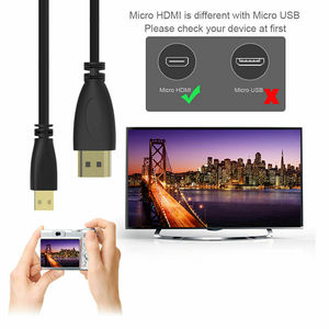 Nuova vendita a caldo 1080P <span class=keywords><strong>HDMI</strong></span> a Micro <span class=keywords><strong>HDMI</strong></span> spirale spirale spirale a molla per fotocamera SLR <span class=keywords><strong>HDMI</strong></span> a tipo d 0.3M 0.5M - Product Image 6