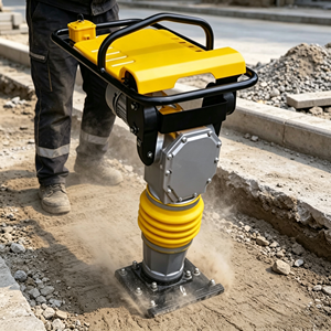Compacteur thermique à essence le plus vendu, pique à terrassement CE EPA - Product Image 1