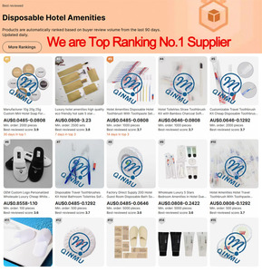 فندق 5 نجوم فاخر مجموعة النعال المتاح فرشاة أسنان الشامبو سبا شخصية لوازم الفندق - Product Image 6