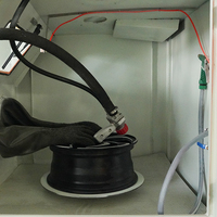 Cabinet de sablage sec/humide Offre Spéciale pour roue SBM40