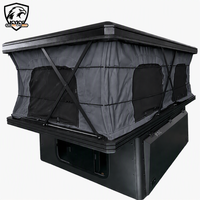 Huntoo Mini-camping-car personnalisé pour pick-up, toit souple relevable, petite caravane pour pick-up, à vendre