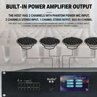 Controlador de Codec para Conferencias sin Papel HT-CS500, Intel Core I5, SSD de 128 GB, Montaje en Rack 2U, Codificador/Decodificador de Señal de Red VGA