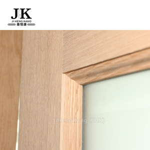 <span class=keywords><strong>Porte</strong></span> d'entrée en verre moderne JHK-G25 Portes en verre insonorisées avec apprêt blanc lisse avec verre trempé 34 View 8 Lite 1-Panel Glas - Product Image 5