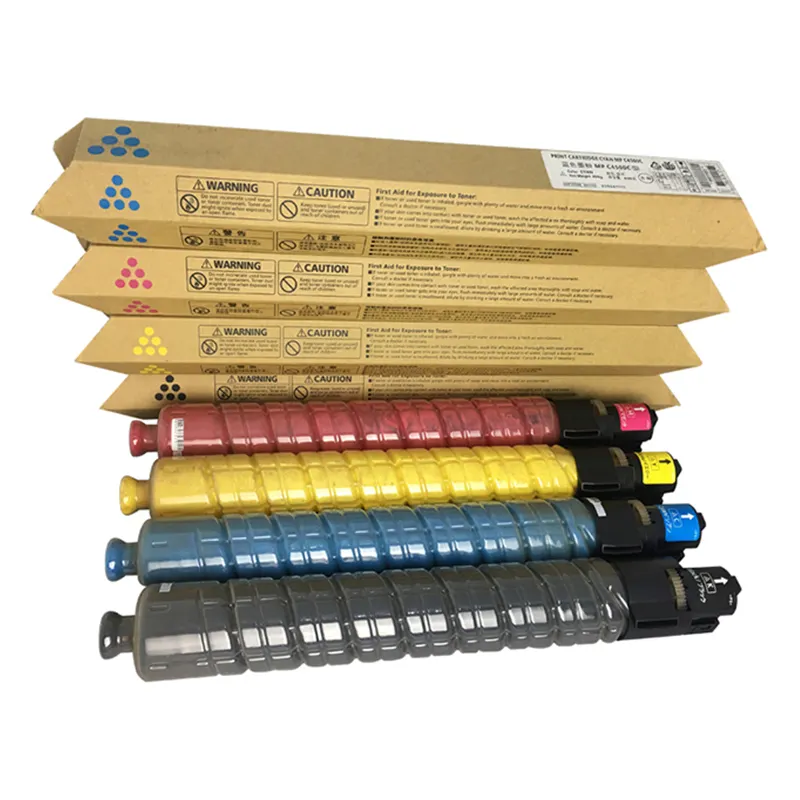 Toner isi ulang kualitas asli Ricohs MPC3503 Toner Cartridge kompatibel untuk Ricohs MP C3003 C3004 C3503 C3504 Toner Cartridge