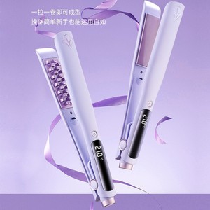 Plancha de pelo Cornrow 838 portátil con iones negativos para dar volumen, ideal para uso en dormitorios - Product Image 1