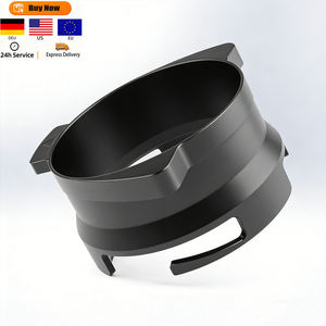 Imbuto dosatore espresso personalizzato con design anti-trabocco, in lega di alluminio con anello di fissaggio, adatto per macchine da <span class=keywords><strong>caffè</strong></span> da 51, <span class=keywords><strong>54</strong></span>, 58 mm - Product Image 1