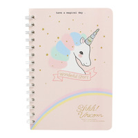 Carnet à spirales, motif tendance, couverture souple, carnet de prise de notes, carnet de bureau, carnet d'étudiant