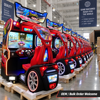 Simulateur de course automobile Cruisin Blast avec écran LCD de 42 pouces, machine de jeu d'arcade à monnayeur