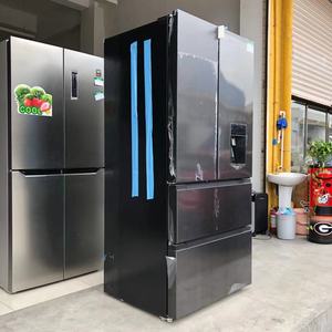 TOP QUALITY French Door <b>Refrigerator</b> Water Dispenser Air Cooled 628L Frost Free Stainless Steel 4 Household Hotel <b>Refrigerator</b> - Product Image 2