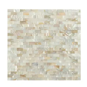 30cm*30cm wholesale seamless art sea shell mosaic self-adhesive mother of pearl mosaic tile