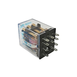 Qianji hh53p 5A DC 24V 48V thu nhỏ mục đích chung Rơ Le 14 pin bảo vệ điện từ tiếp sức Điều kiện Mới - Product Image 4