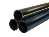 Tuyau d'eau en PEHD/PE haute durabilité de 25 mm (6 pouces) avec SDR11 SDR21, tube en plastique de 2 pouces
