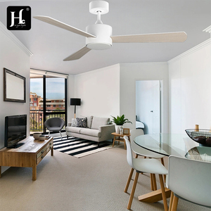 แอปตกแต่งพัดลมเพดานแบบอเมริกัน ควบคุมพัดลมเพดานใบพัด ABS 3 ใบ พร้อมรีโมทคอนโทรล - Product Image 6