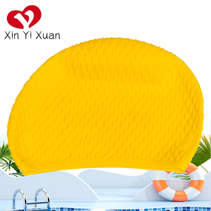 Bonnet de bain Water Drop - Équipement de sports nautiques pour adultes - Bonnet de bain en silicone élastique imperméable pour hommes et femmes - Product Image 5