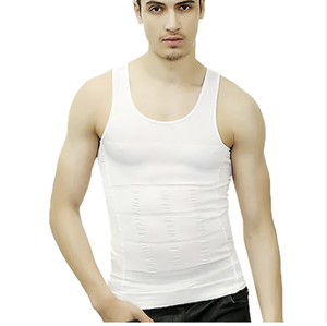 تي شيرت رجالي للتنحيف سترة جسم مرنة وضغط ضيق للعضلات - Product Image 3