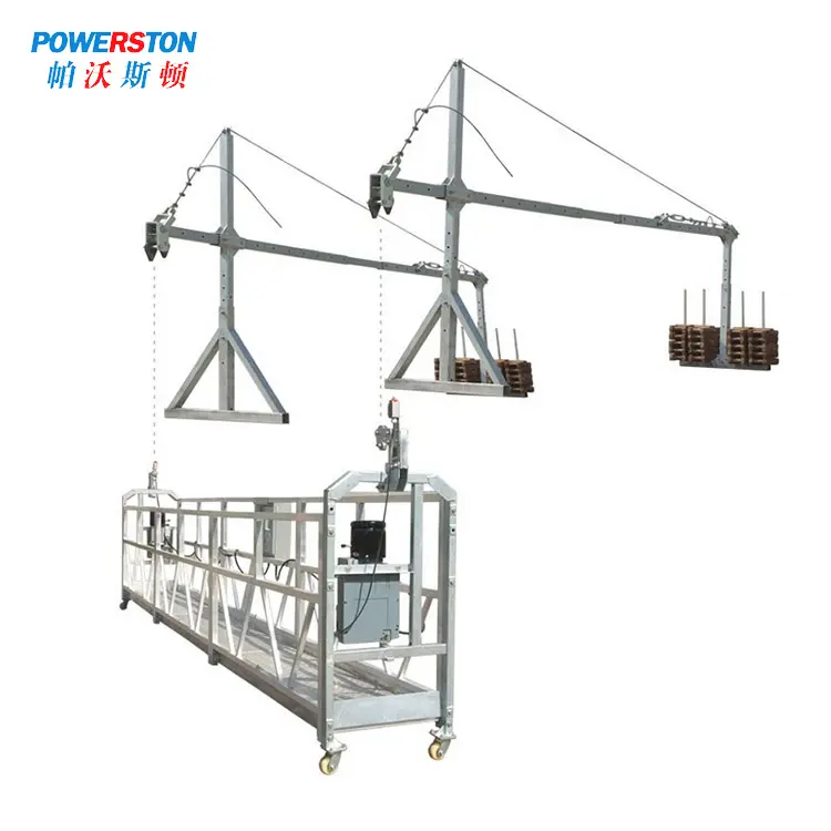 ZLP800 Suspended Platform Wire Rope Lifting Construction Gondola Cradle