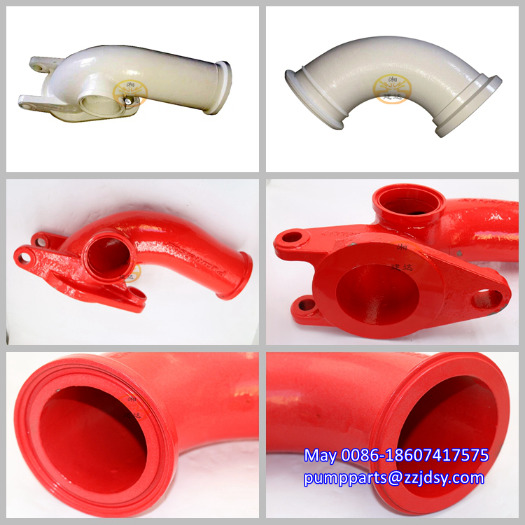Junjin Kcp Putzmeister Concrete Pump Foldable Elbow ZXM150