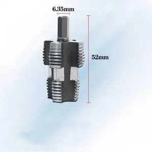 1/2 Inch 3/4 Inch Electric Drill Bit with Universal Household Open Wire <b>Tools</b> Plumbing Hole Opener Tap & Die for Water Pipes - Product Image 3