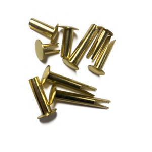 Rivets fendus personnalisés de haute qualité en acier inoxydable 304, aluminium, laiton et fer - Product Image 1
