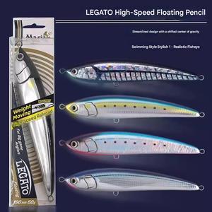 Leurre flottant haute vitesse 19cm, 60g pour la pêche en mer depuis les bateaux, spécialement conçu pour le thon jaune. - Product Image 3