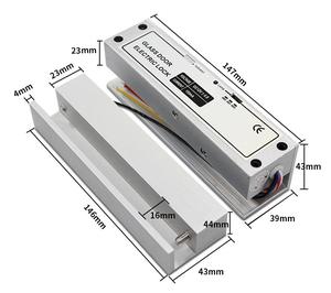 Electricドロップボルトドアロックと自動再タイマー-フェイルセキュアロック - Product Image 1