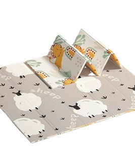 Tappeto Gioco Pieghevole <span class=keywords><strong>per</strong></span> Bambini 200x180cm, Stile Sportivo con Puzzle in XPE, Spessore 2cm, Tappetino <span class=keywords><strong>per</strong></span> <span class=keywords><strong>Giochi</strong></span> e Arrampicata - Product Image 1