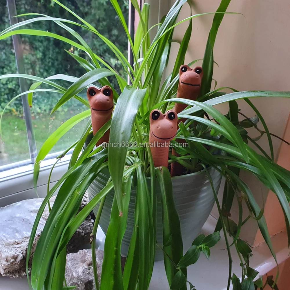 2025 Blumentopf Terrakotta-Wurm Wassersensor Tonfarbwechsel Zimmerpflanze  Ton-Wassersensor Gartenwurm| Alibaba.com