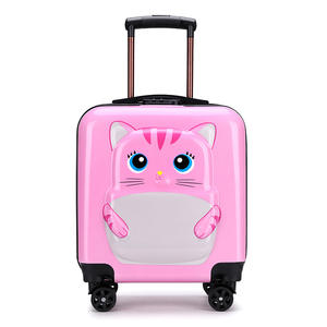 Maleta Infantil 3D de ABS y PC de <span class=keywords><strong>18</strong></span> Pulgadas con Ruedas Universales, Candado de Contraseña, Maleta de Poliéster con Diseño de Dibujos Animados, Caja de Regalo, Logotipo Personalizado - Product Image 2