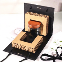 Emballage personnalisé en carton alvéolé pour bouteilles, artisanat en céramique, boîte d'emballage pour tasses à eau