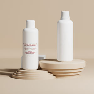 Matériaux d'emballage cosmétique durables de grande capacité, flacons et pots en plastique pour shampooing et gel douche, solutions personnalisées OEM/ODM - Product Image 1