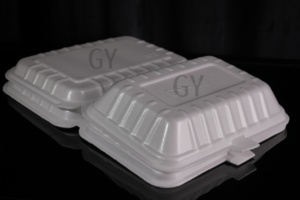 Caja de comida Contenedores para llevar Envasado de comida rápida Contenedores de espuma Contenedor de comedor desechable Cajas de comida Contenedor de almuerzo Fiambrera - Product Image 4