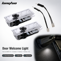 Projecteur de logo de porte LED HD avec effet d'ombre fantôme, lampe de bienvenue pour BMW X1, Série 3, 5, 7, X3