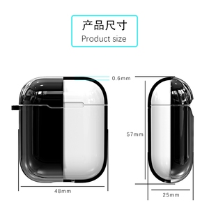 Estuche Rígido de PC Electrochapado con Diseño Personalizado a Precio de Fábrica para Auriculares Inalámbricos <span class=keywords><strong>Apple</strong></span> 1 2 - Product Image 3