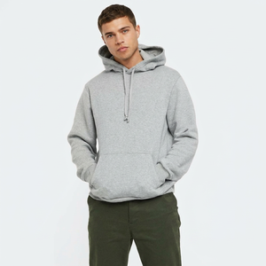 Sweat à capuche personnalisé pour homme, 100% coton, tissu polaire, broderie, vêtements de mode pour l'automne et l'hiver - Product Image 1