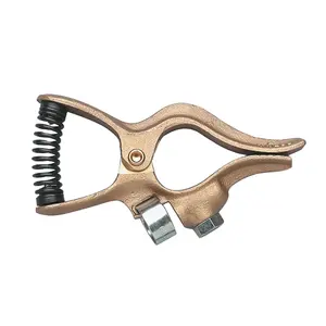 G Ground Welding Earth Clamp 0.75kg Full Cooper 400A High Standard Solid Brass Earth Clamp for Industrial use welding