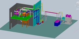 Tour de refroidissement industrielle à flux croisé de 30 T pour équipement de refroidissement d'eau, avec composants de matériau et de moteur - Product Image 6
