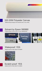 現代都市の風景キャンバス絵画パリのエッフェル塔の風景ポスター壁画像ウォールアートの美化 - Product Image 4