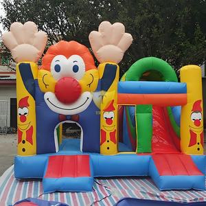 Springkasteel Kwaliteit Digitale Print Dinosaurus Opblaasbare Glijbaan Springkussen 3 x 3 <span class=keywords><strong>Meter</strong></span> - Product Image 2