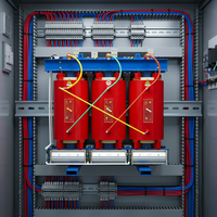 Transformateur de distribution d'énergie triphasé hermétique immergé dans l'huile 10 kV-35 kV/0,4 kV 30-2500 kVA