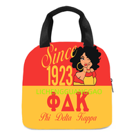 Zeta Phi Beta 1920 Sac à déjeuner portable pour sororité, sacs à déjeuner réutilisables, sac isotherme pour le bureau, le travail et les voyages