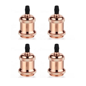 Vintage Edison Lamp Base Pendant <strong>Light</strong> E27 Screw Bulb Base Aluminum <strong>Light</strong> <strong>Socket</strong> Lamp Holder Fixture - Product Image 2