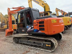 Escavatore cingolato di seconda mano ZX120 12 Ton basso prezzo <span class=keywords><strong>Hitachi</strong></span> marca escavatore giapponese originale buone condizioni - Product Image 2