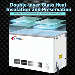 Congelador Vertical Comercial Tipo Isla, Gran Capacidad, Económico, en Oferta, para Supermercados y Pescaderías - Product Image 2