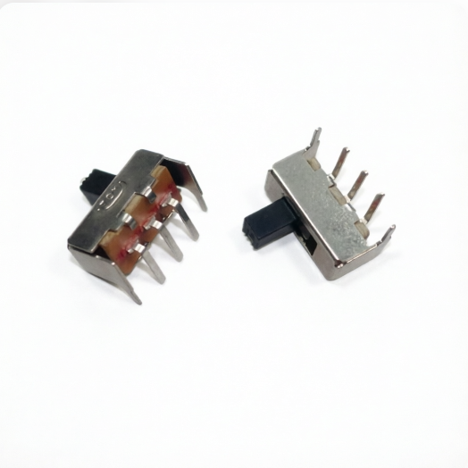 SS12F23 SS-12F23 SPDT 1P2T Toggle Switch Slide Switches 5PIN 3+2 90 Degree Handle Length 4mm