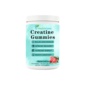Gommes de créatine de haute qualité avec calories, favorisent la force musculaire, l'endurance et accélèrent la récupération, complément alimentaire - Product Image 1