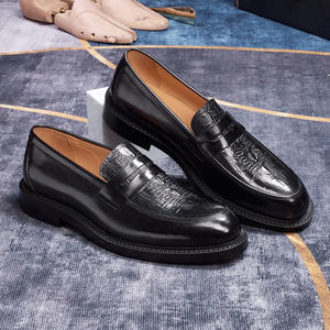 Zapatos Clásicos Negros con Hebilla Doble Monk para Hombre - Zapatos Casuales de Otoño Hechos a Mano de Alta Calidad para el Trabajo que Aumentan la Estatura - Product Image 3
