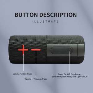 Altavoz Bluetooth Portátil 2 en 1 S11, Altavoz Inalámbrico Impermeable BT5.3, 24 Horas de Reproducción, para Casa/Aire Libre/Viajes - Product Image 6