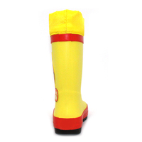Bottes de pluie personnalisées avec impression OEM ODM, en caoutchouc naturel, imperméables, avec col à cordon, pour les fournisseurs en gros